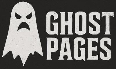 Ghost Pages software dashboard showing free traffic stats
