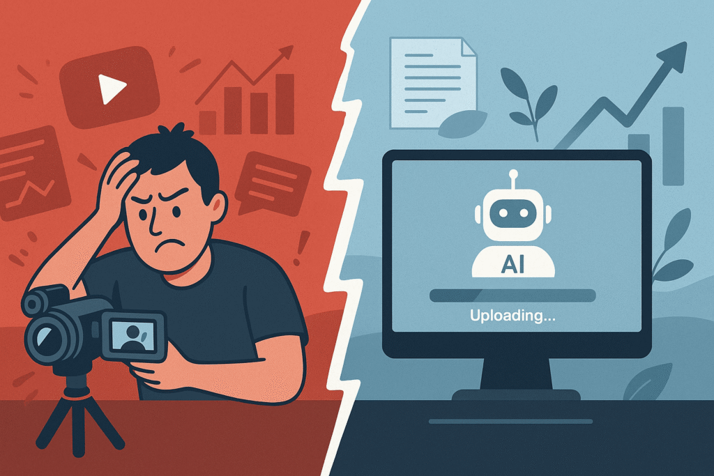 AI-powered method for viral YouTube traffic and subscribers